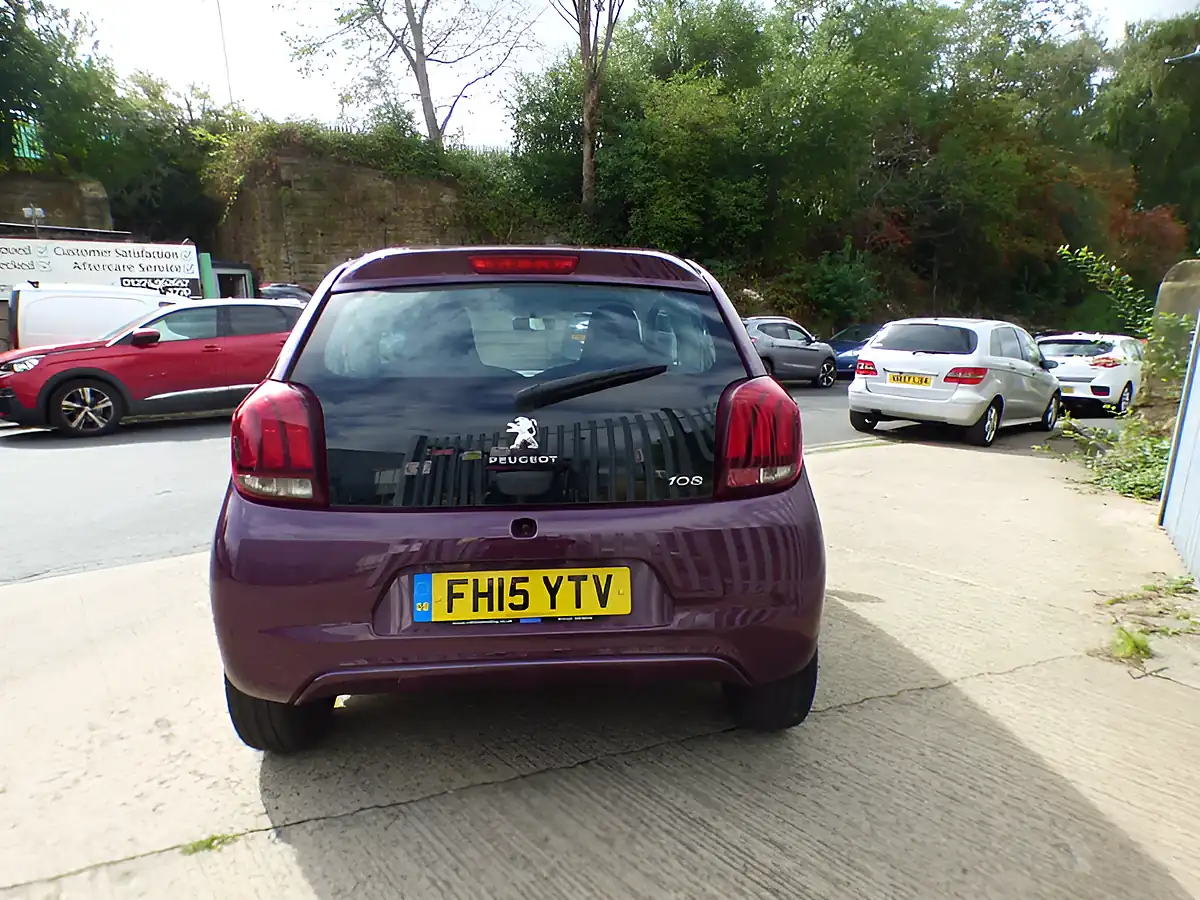 Used 2015 Peugeot 108 Active Purple - Interior and Exterior details 7
