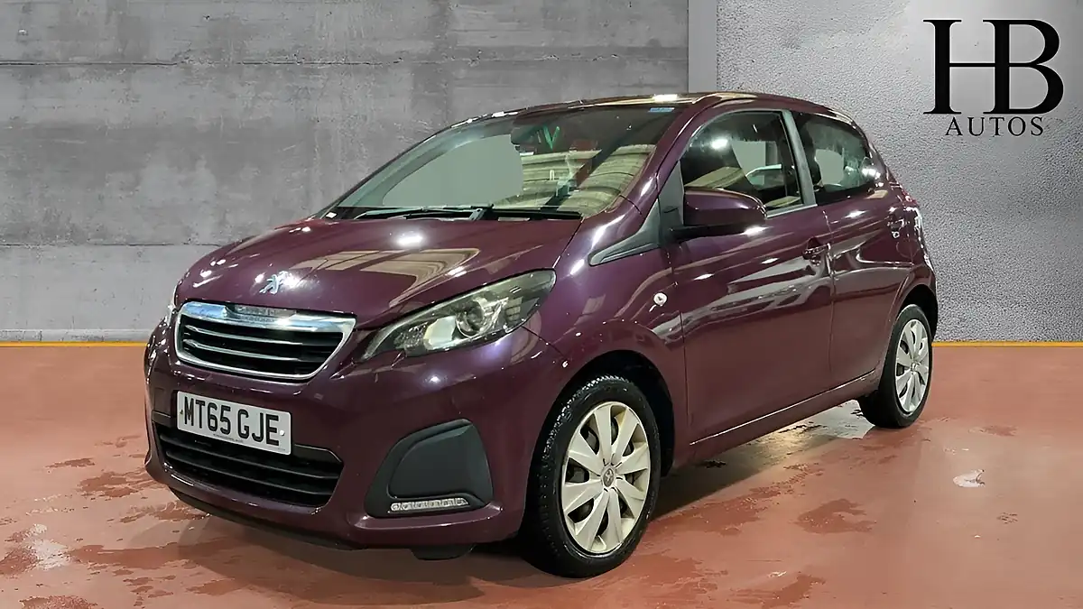 Used 2015 Peugeot 108 Active Purple - Interior and Exterior details 2