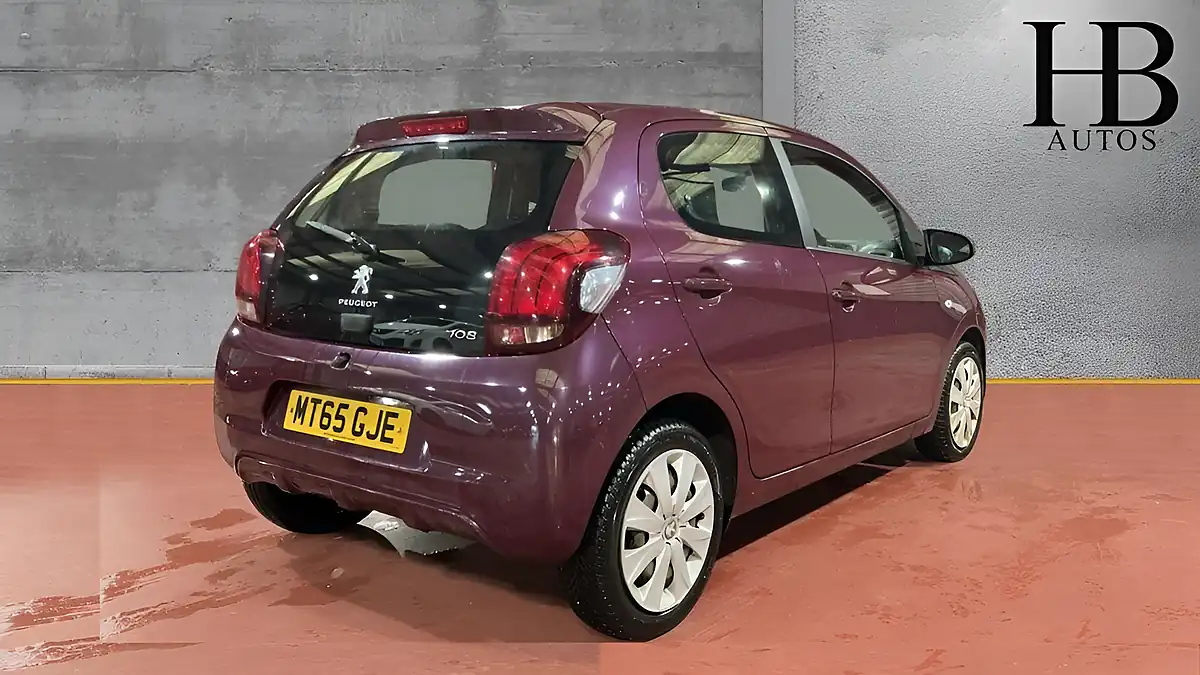 Used 2015 Peugeot 108 Active Purple - Interior and Exterior details 5