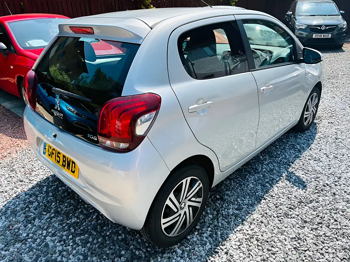 Used 2015 Peugeot 108 Active Silver - Interior and Exterior details 15