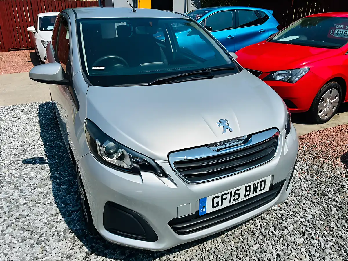 Used 2015 Peugeot 108 Active Silver - Interior and Exterior details 18