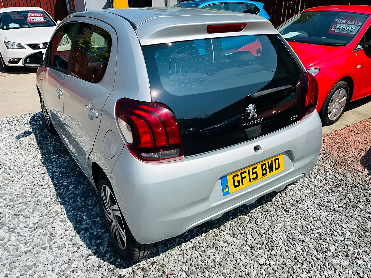 Used 2015 Peugeot 108 Active Silver - Interior and Exterior details 6