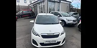 Used 2015 Peugeot 108 Active White - Interior and Exterior details 2