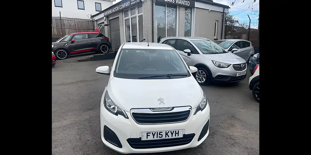 Used 2015 Peugeot 108 Active White - Interior and Exterior details 2