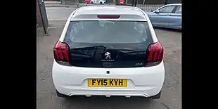 Used 2015 Peugeot 108 Active White - Interior and Exterior details 5