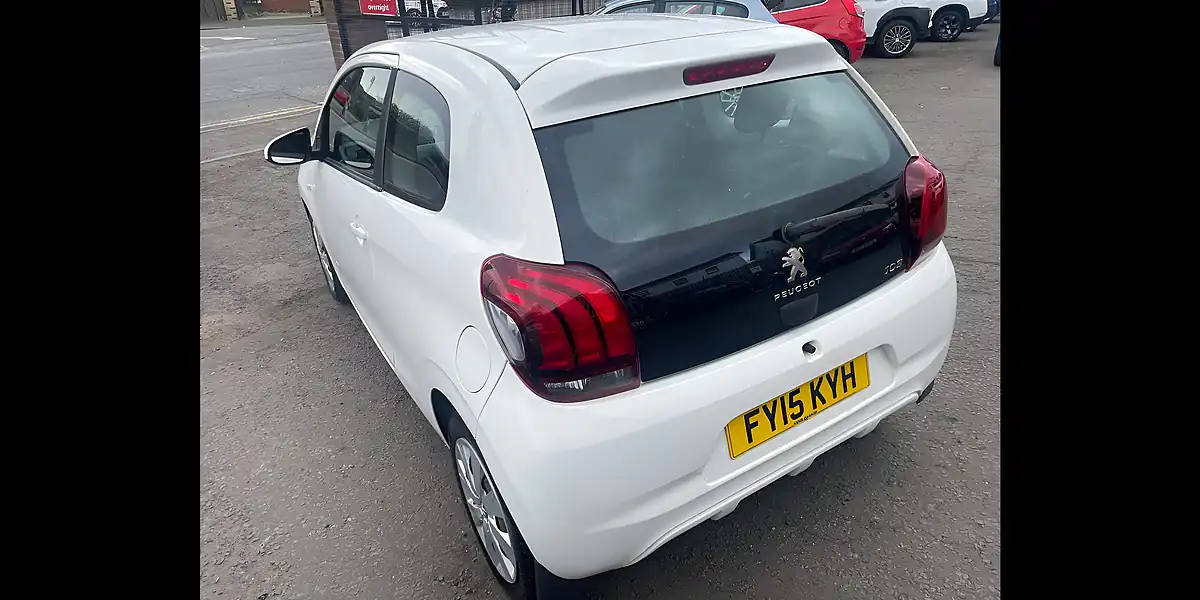 Used 2015 Peugeot 108 Active White - Interior and Exterior details 6