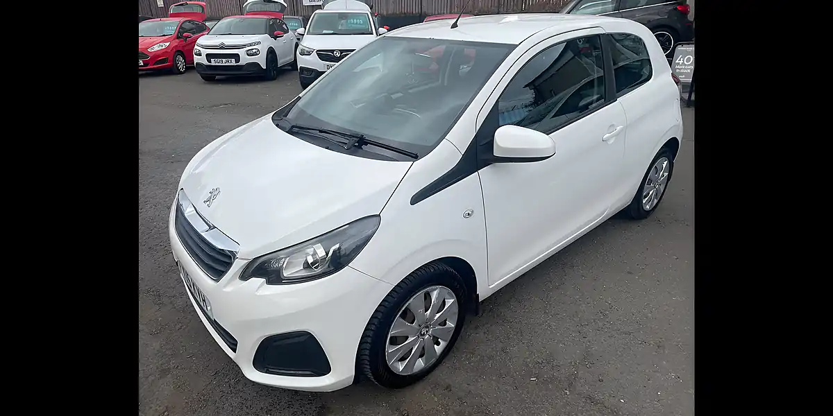 Used 2015 Peugeot 108 Active White - Interior and Exterior details 8