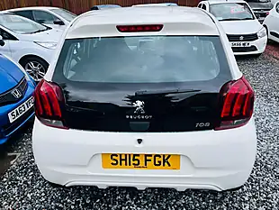 Used 2015 Peugeot 108 Active White - Interior and Exterior details 4