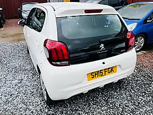 Used 2015 Peugeot 108 Active White - Interior and Exterior details 6
