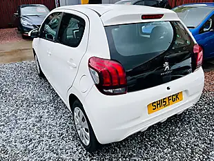 Used 2015 Peugeot 108 Active White - Interior and Exterior details 7