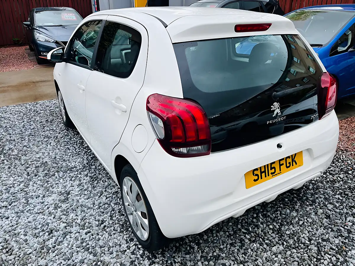 Used 2015 Peugeot 108 Active White - Interior and Exterior details 7