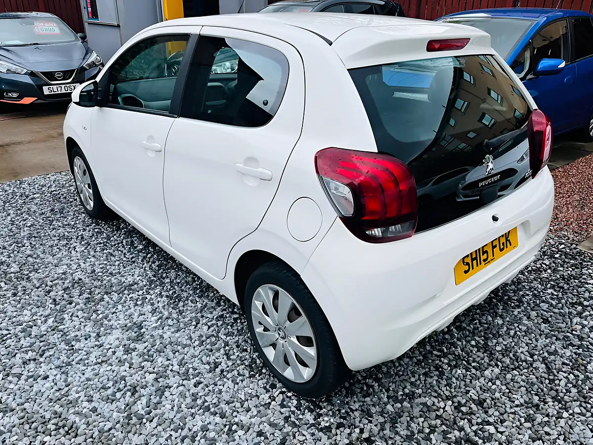 Used 2015 Peugeot 108 Active White - Interior and Exterior details 8