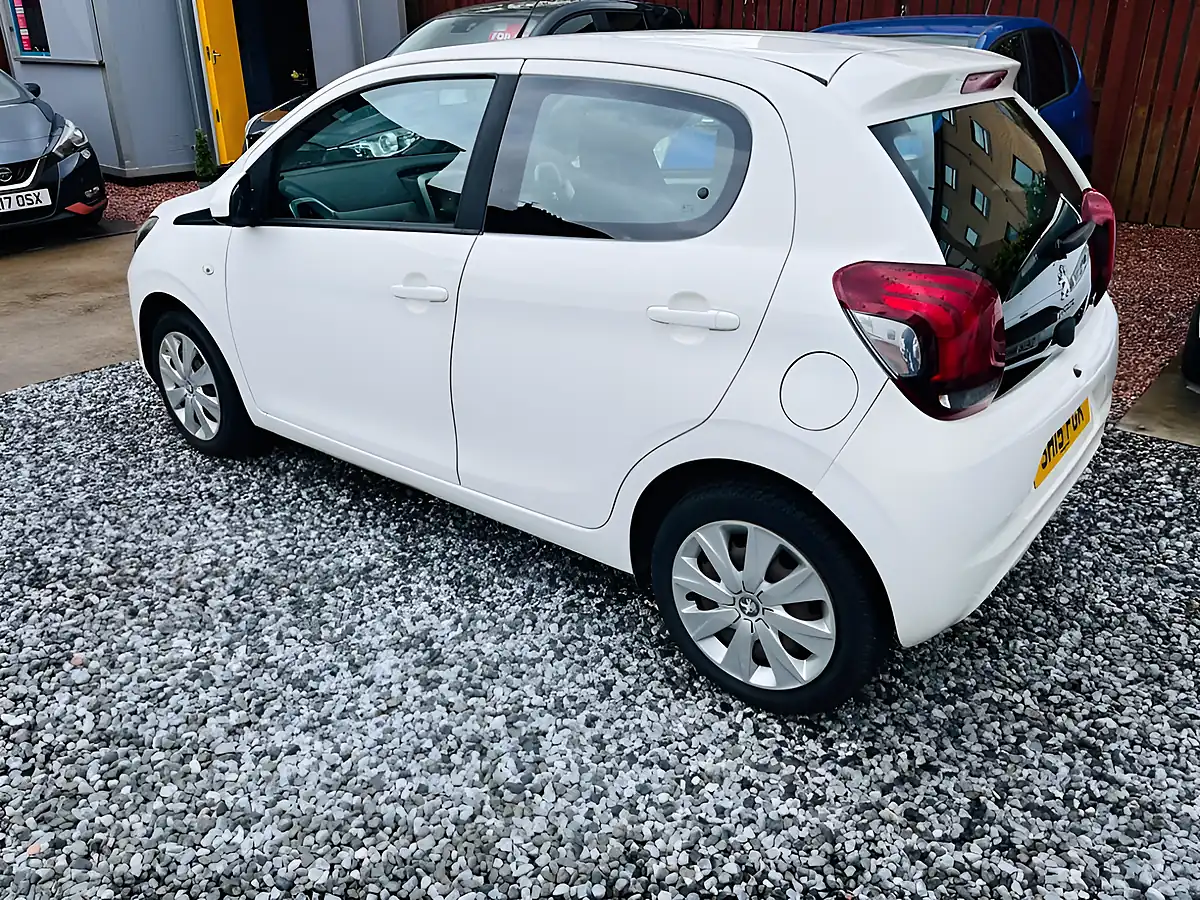 Used 2015 Peugeot 108 Active White - Interior and Exterior details 9