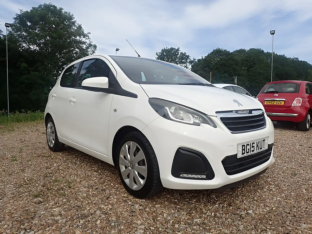 Used 2015 Peugeot 108 Active White - Interior and Exterior details 2