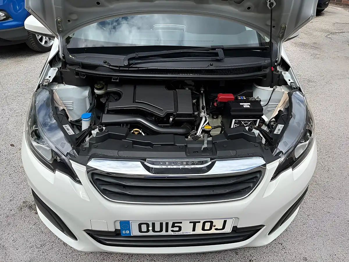 Used 2015 Peugeot 108 Active White - Interior and Exterior details 2