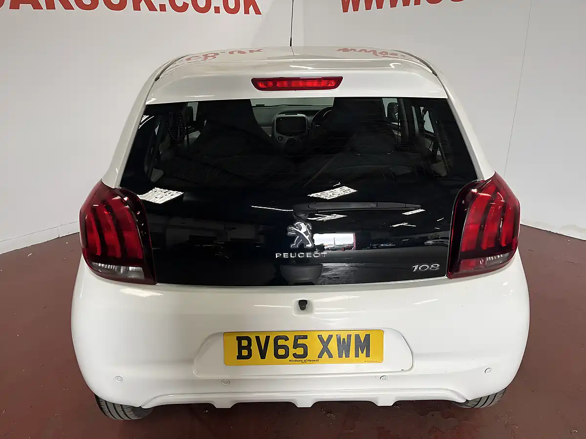 Used 2015 Peugeot 108 Active White - Interior and Exterior details 9