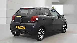 Used 2015 Peugeot 108 Allure Black Black - Interior and Exterior details 2