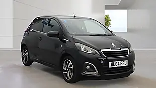 Used 2015 Peugeot 108 Allure Black Black - Interior and Exterior details 3
