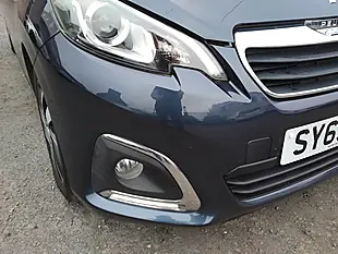 Used 2015 Peugeot 108 Allure Blue - Interior and Exterior details 10