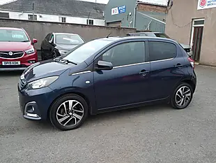 Used 2015 Peugeot 108 Allure Blue - Interior and Exterior details 2