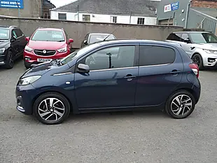Used 2015 Peugeot 108 Allure Blue - Interior and Exterior details 3