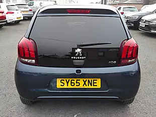 Used 2015 Peugeot 108 Allure Blue - Interior and Exterior details 6