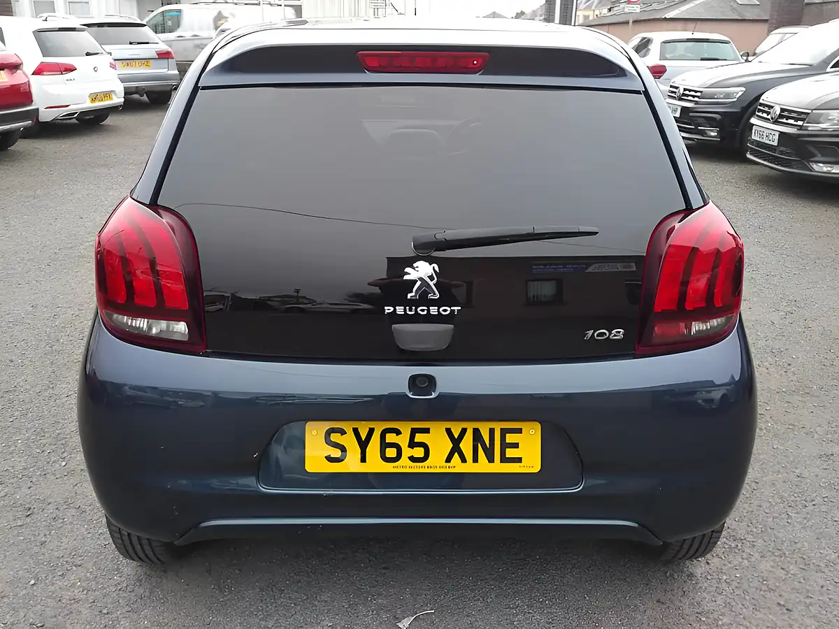 Used 2015 Peugeot 108 Allure Blue - Interior and Exterior details 6