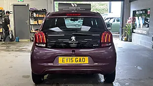 Used 2015 Peugeot 108 Allure Purple - Interior and Exterior details 6