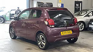 Used 2015 Peugeot 108 Allure Purple - Interior and Exterior details 7