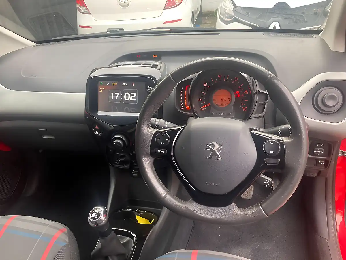 Used 2015 Peugeot 108 Allure Red - Interior and Exterior details 17