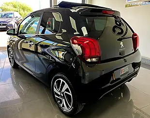 Used 2015 Peugeot 108 Allure Top Black - Interior and Exterior details 5
