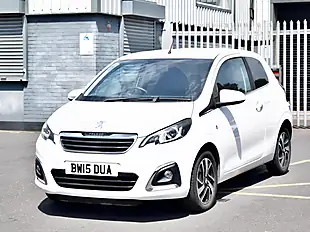 Used 2015 Peugeot 108 Allure White - Interior and Exterior details 3