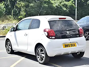 Used 2015 Peugeot 108 Allure White - Interior and Exterior details 5