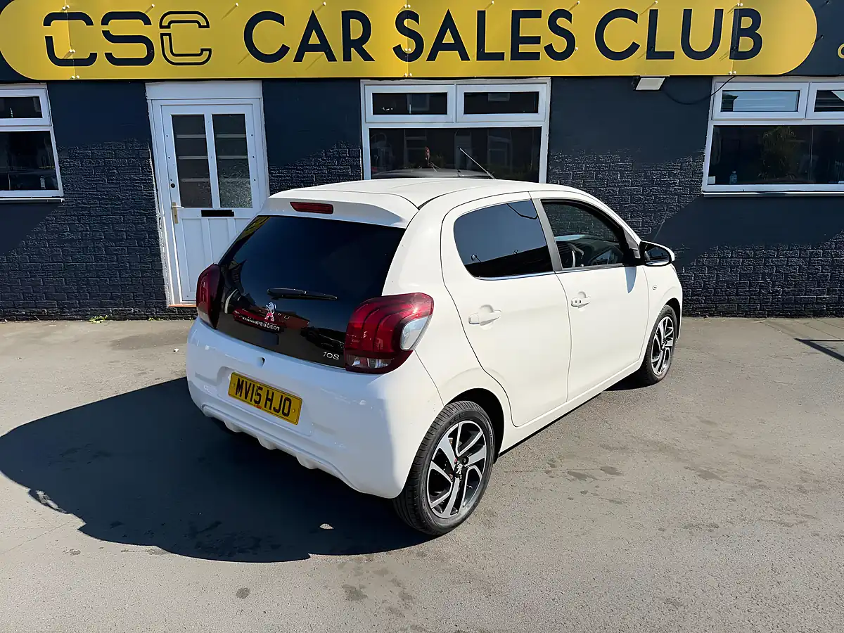 Used 2015 Peugeot 108 Allure White - Interior and Exterior details 6