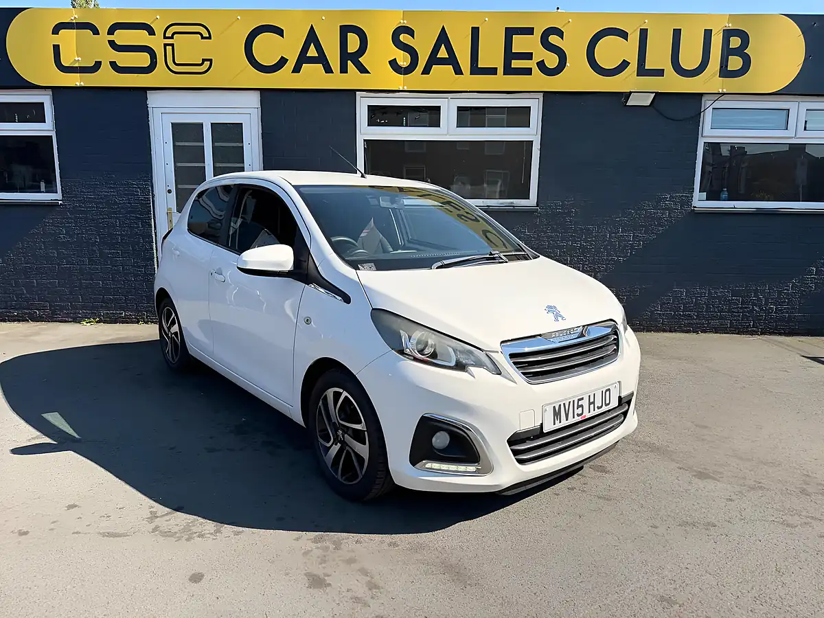 Used 2015 Peugeot 108 Allure White - Interior and Exterior details 7