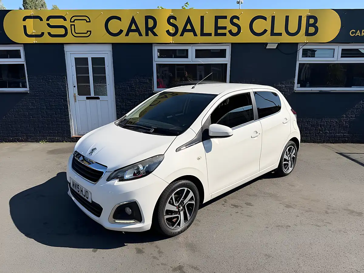 Used 2015 Peugeot 108 Allure White - Interior and Exterior details 9