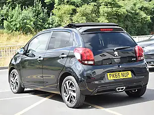 Used 2015 Peugeot 108 Roland Garros Top Black - Interior and Exterior details 5