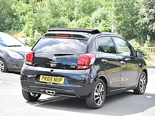 Used 2015 Peugeot 108 Roland Garros Top Black - Interior and Exterior details 7