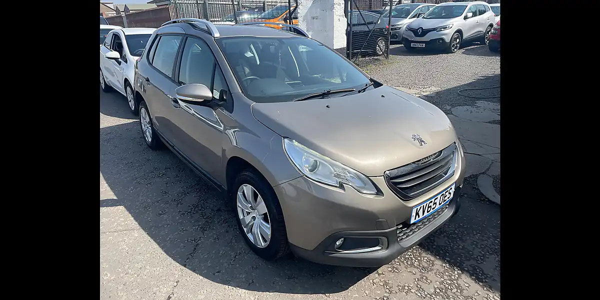 Used 2015 Peugeot 2008 Active Grey - Front View