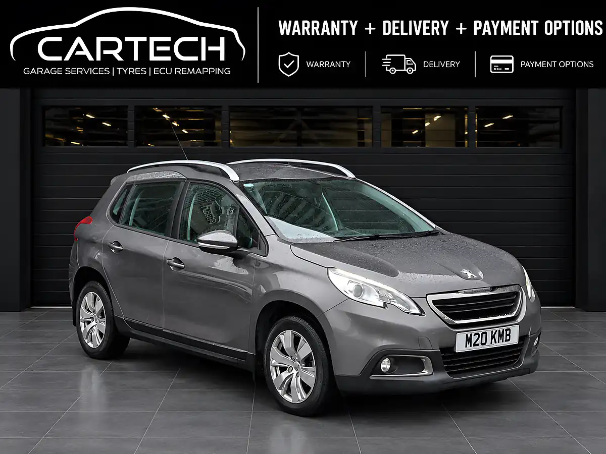 Used 2015 Peugeot 2008 Active Grey - Front View