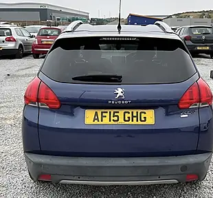 Used 2015 Peugeot 2008 Allure Blue - Interior and Exterior details 4