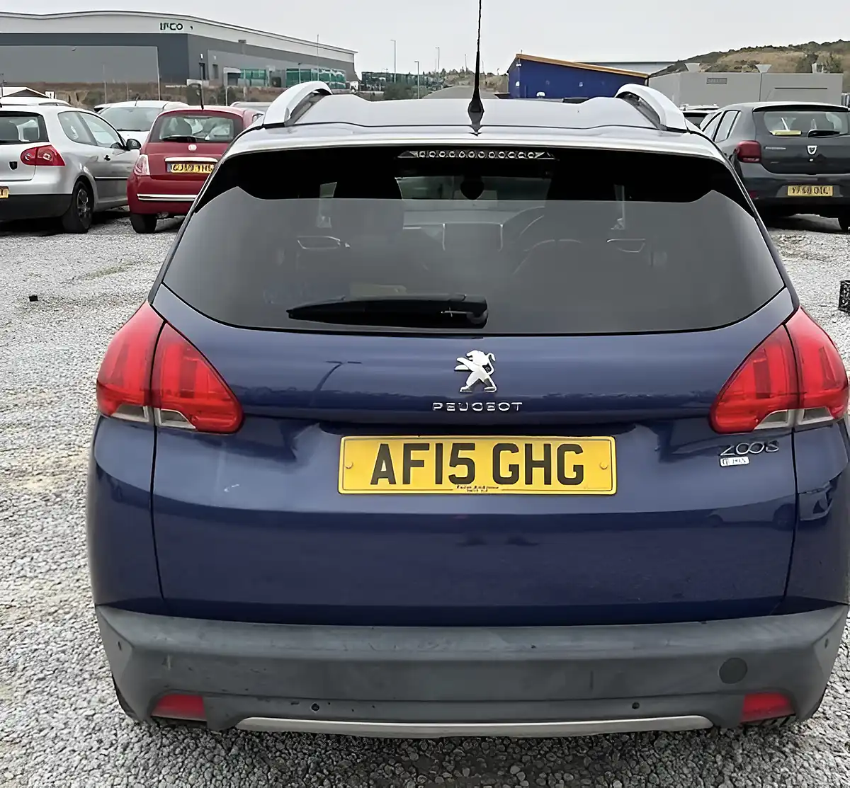 Used 2015 Peugeot 2008 Allure Blue - Interior and Exterior details 4