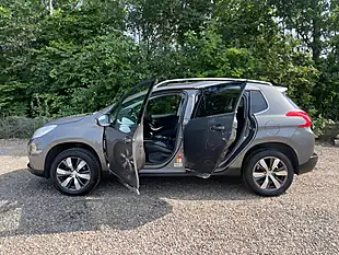 Used 2015 Peugeot 2008 Allure Grey - Interior and Exterior details 8