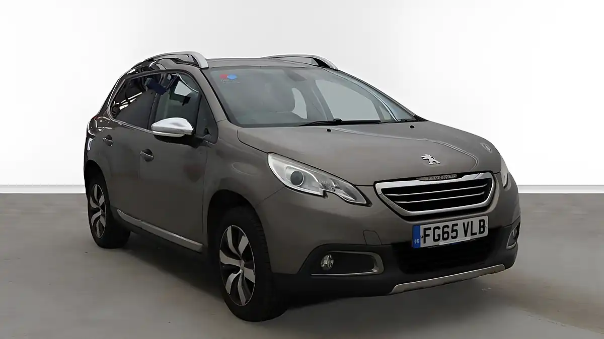 Used 2015 Peugeot 2008 Allure Grey - Front View