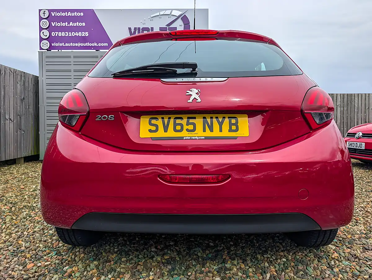 Used 2015 Peugeot 208 Access Red - Interior and Exterior details 11