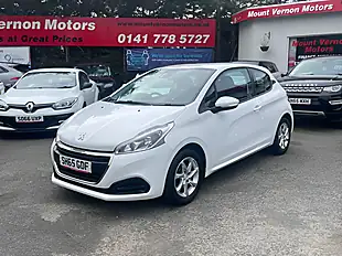 Used 2015 Peugeot 208 Active White - Interior and Exterior details 2