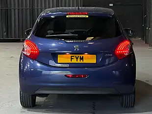 Used 2015 Peugeot 208 Allure Blue - Interior and Exterior details 8
