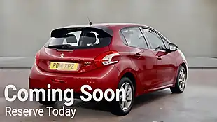 Used 2015 Peugeot 208 Allure Etg Red - Interior and Exterior details 12