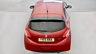 Used 2015 Peugeot 208 Allure Red - Interior and Exterior details 6