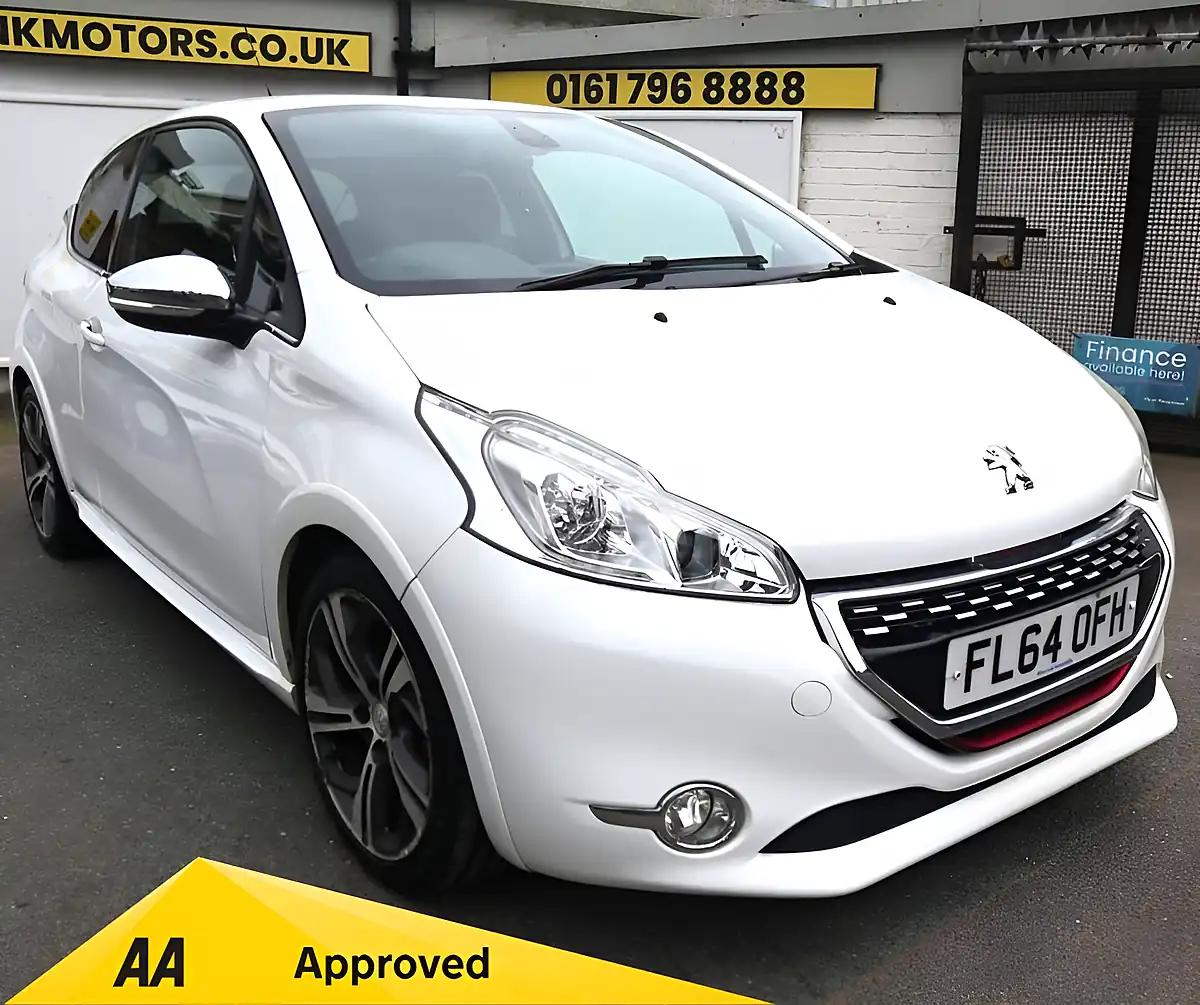 Used 2015 Peugeot 208 GTI White - Front View